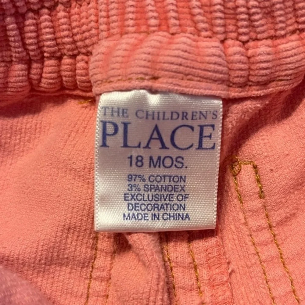 The Children’s Place 18‎ mo retro pink cargo pocket corduroy wide leg pants